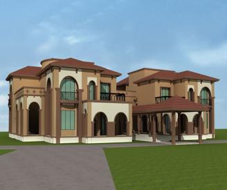 Villa render